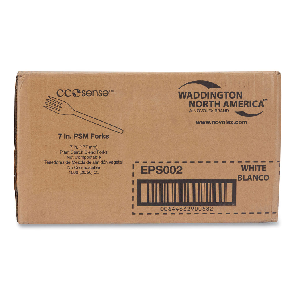 ecosense-renewable-plant-starch-cutlery-fork-7-50-pack-20-packs-carton_wnaeps002 - 1