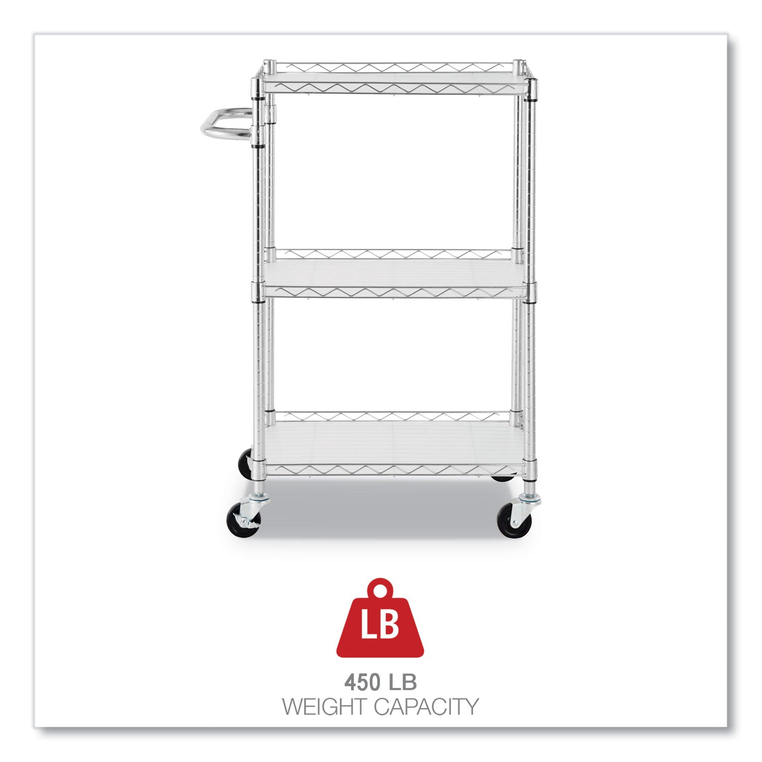 three-shelf-wire-cart-with-liners-metal-3-shelves-450-lb-capacity-24-x-16-x-39-silver_alesw322416sr - 5