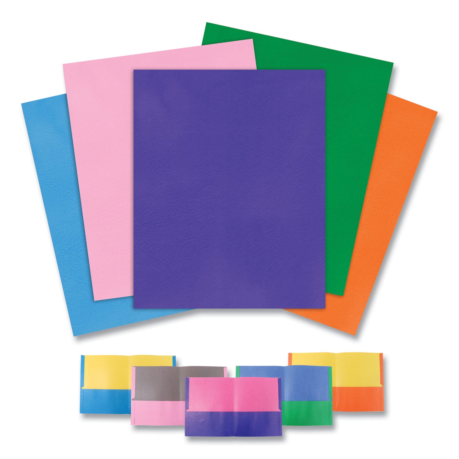 pocket-folder-05-capacity-11-x-85-assorted-colors-50-carton-ships-in-4-6-business-days_roa50205cs - 1