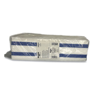 Excella Single-Use Spunlace Mop Pads, 18.5 x 5, White, 50/Pack