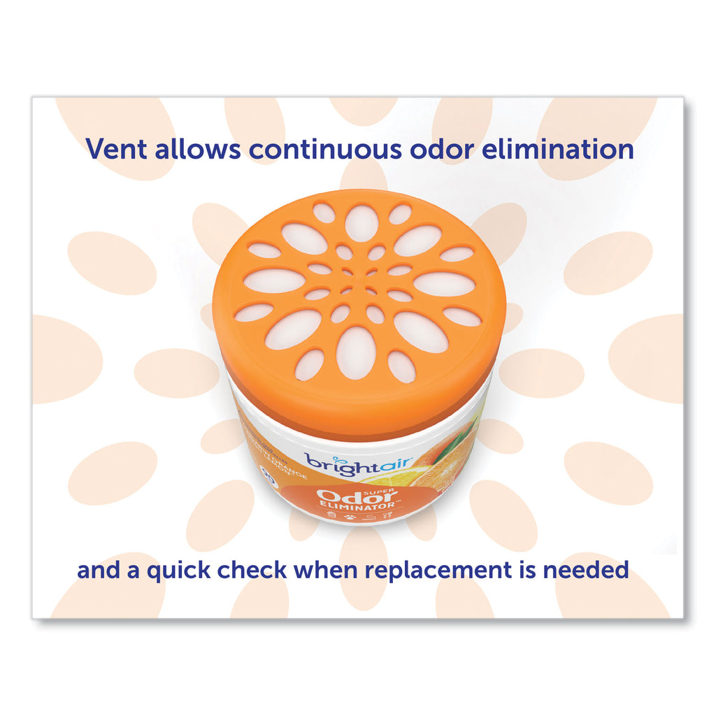 Super Odor Eliminator, Mandarin Orange and Fresh Lemon, 14 oz Jar