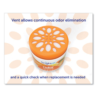 Super Odor Eliminator, Mandarin Orange and Fresh Lemon, 14 oz Jar