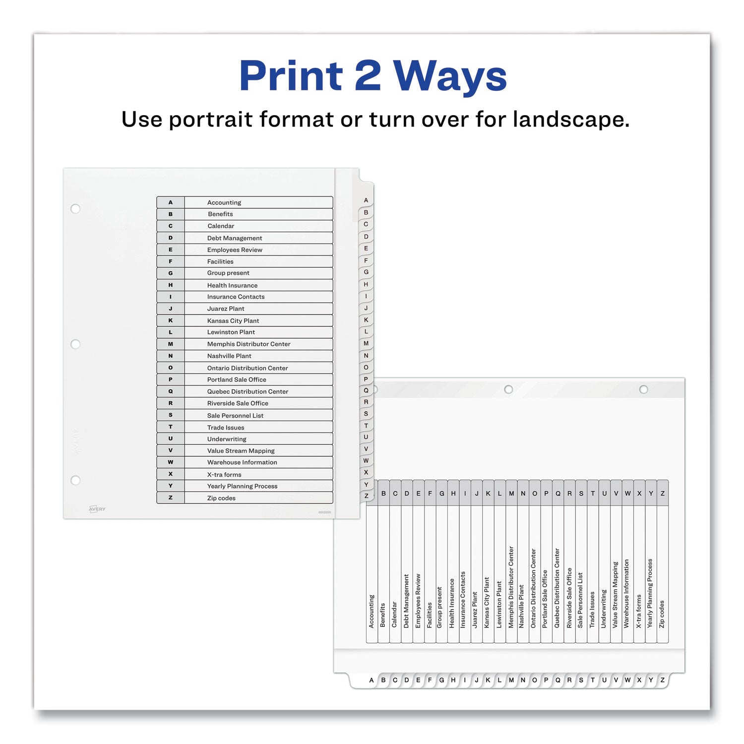 customizable-toc-ready-index-black-and-white-dividers-26-tab-a-to-z-11-x-925-1-set_ave11166 - 5