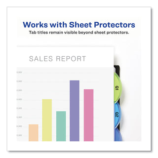 insertable-style-edge-tab-plastic-1-pocket-dividers-5-tab-1125-x-925-translucent-1-set_ave11292 - 1