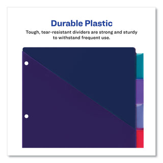 big-tab-insertable-two-pocket-plastic-dividers-5-tab-1113-x-925-assorted-1-set_ave11982 - 5