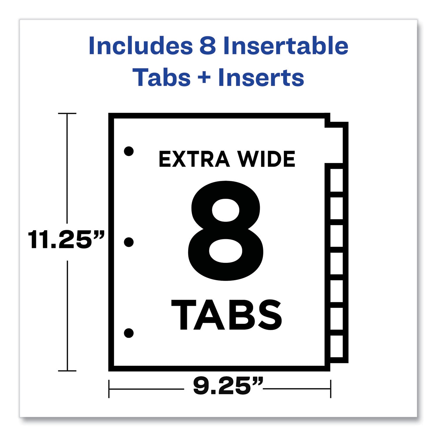 big-tab-insertable-two-pocket-plastic-dividers-8-tab-1113-x-925-assorted-1-set_ave11983 - 3