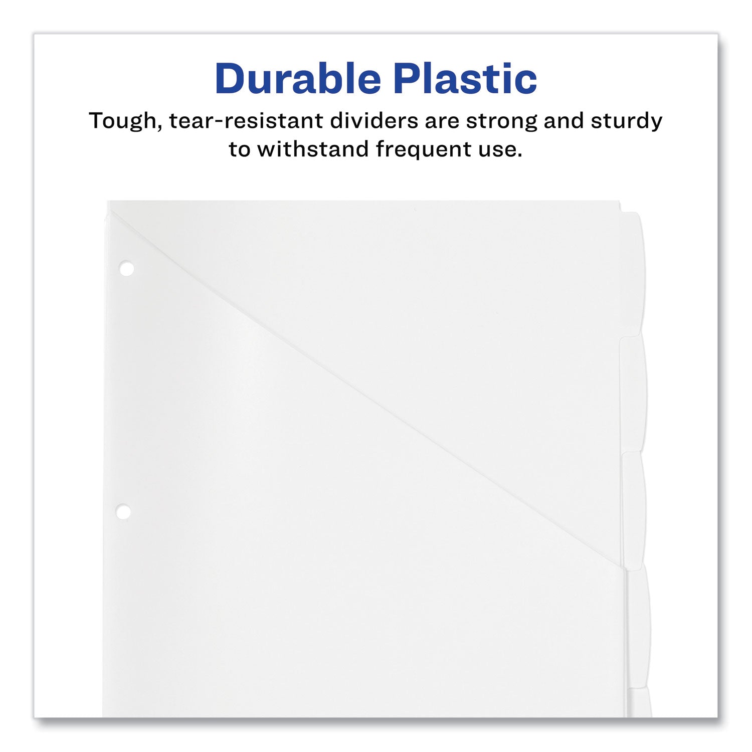 write-and-erase-durable-plastic-dividers-with-straight-pocket-5-tab-1113-x-925-white-1-set_ave16825 - 5