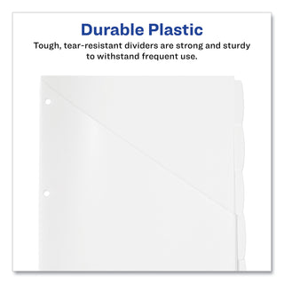 write-and-erase-durable-plastic-dividers-with-straight-pocket-5-tab-1113-x-925-white-1-set_ave16825 - 5