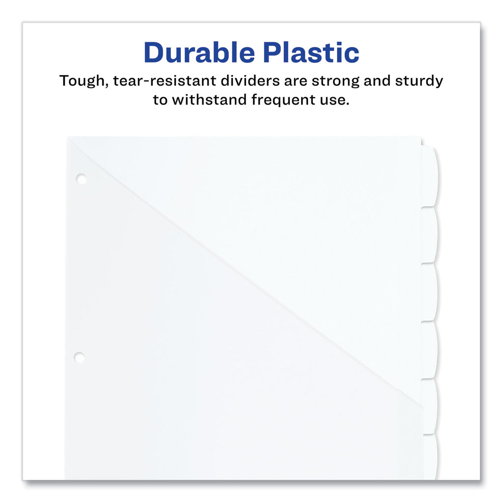 write-and-erase-durable-plastic-dividers-with-straight-pocket-8-tab-1113-x-925-white-1-set_ave16826 - 5