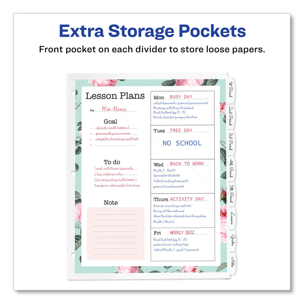 write-and-erase-durable-plastic-dividers-with-straight-pocket-8-tab-1113-x-925-white-1-set_ave16826 - 6