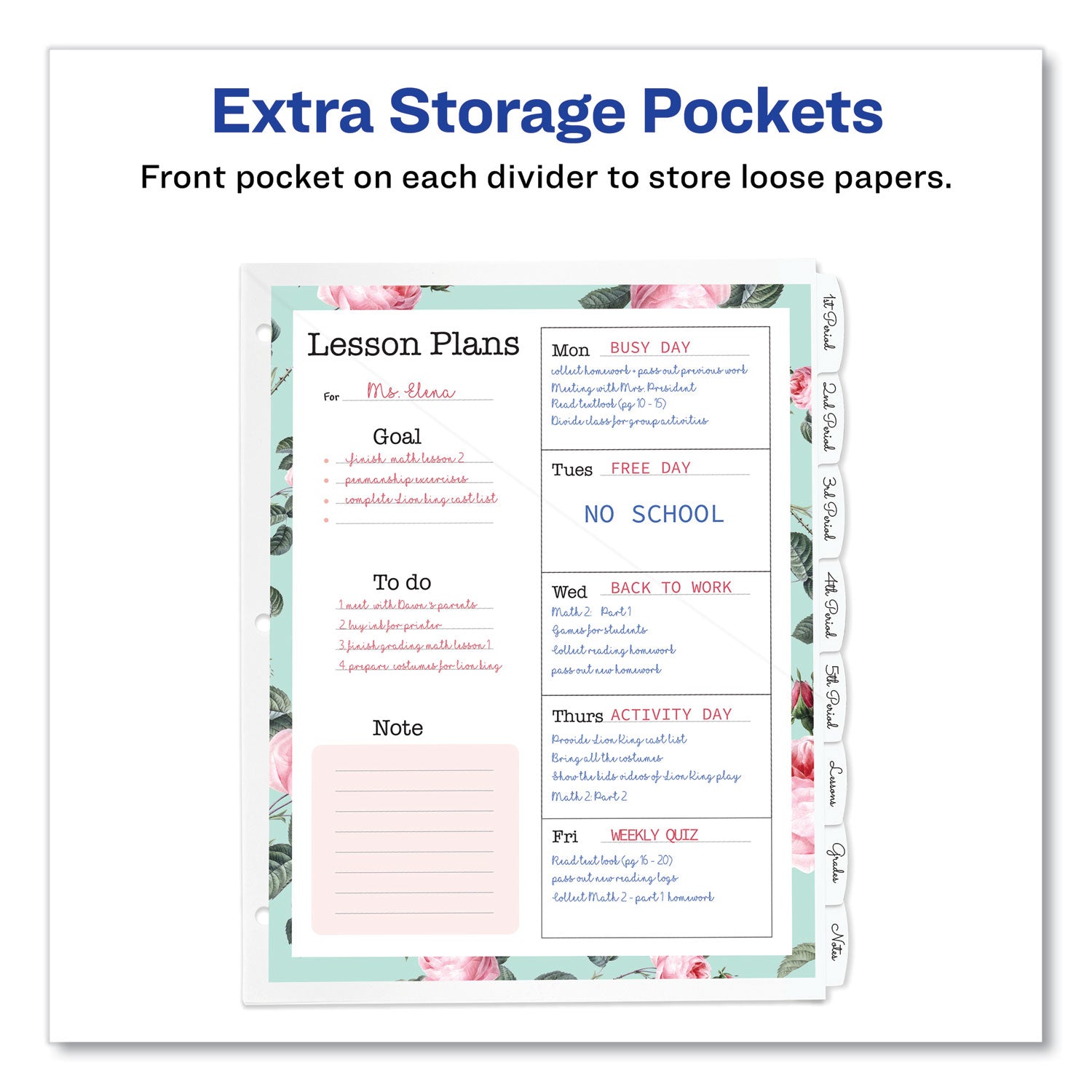 write-and-erase-durable-plastic-dividers-with-straight-pocket-8-tab-1113-x-925-white-1-set_ave16826 - 6
