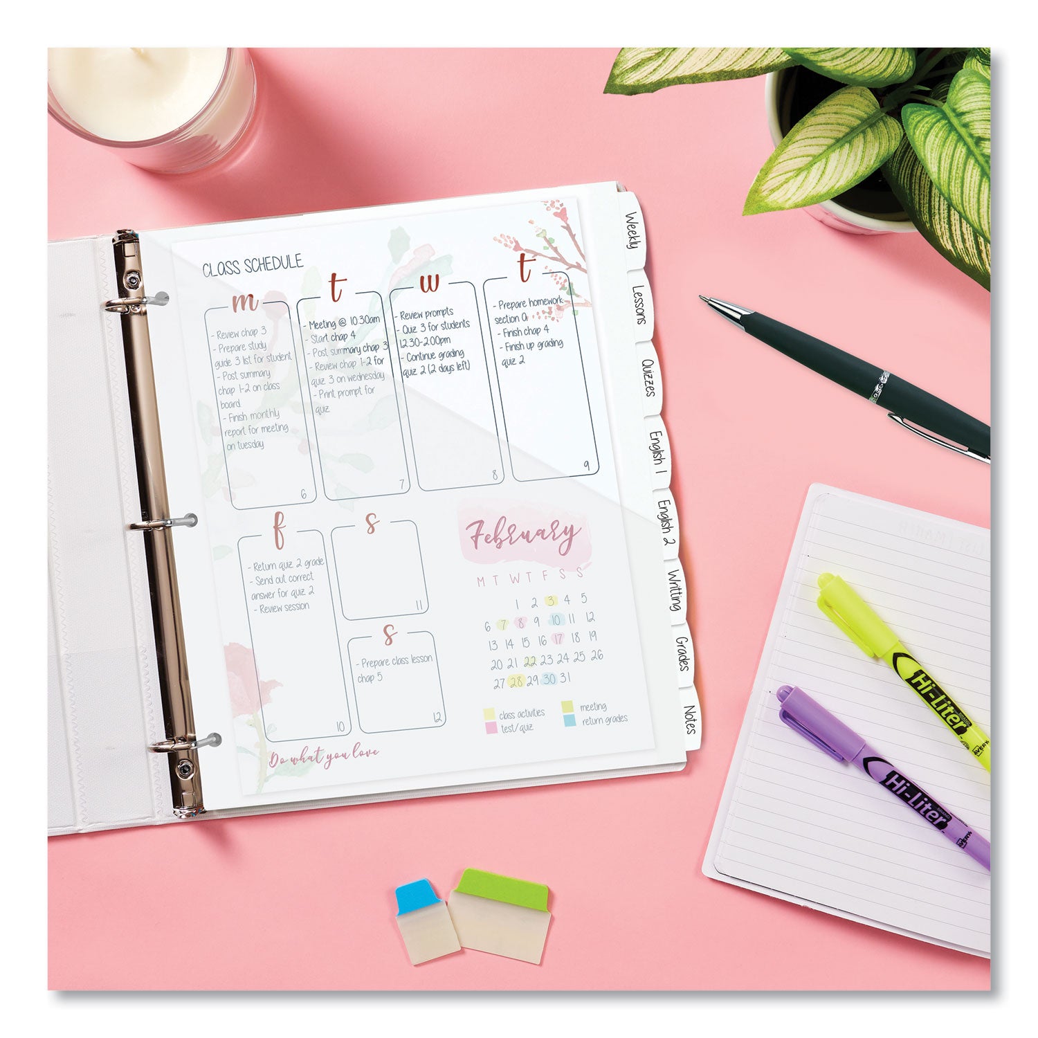 write-and-erase-durable-plastic-dividers-with-straight-pocket-8-tab-1113-x-925-white-1-set_ave16826 - 7