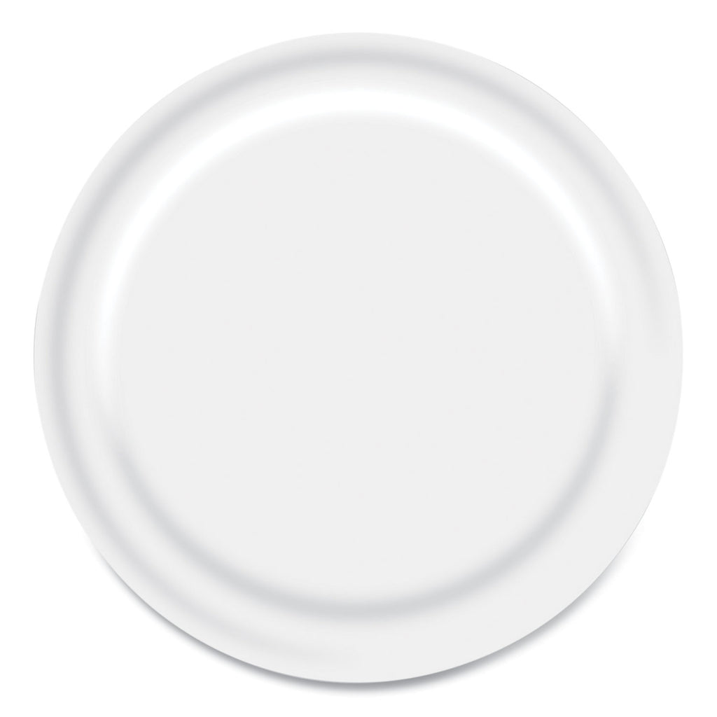 Paper Dinnerware, Plate, 6", White, 1,000/Carton