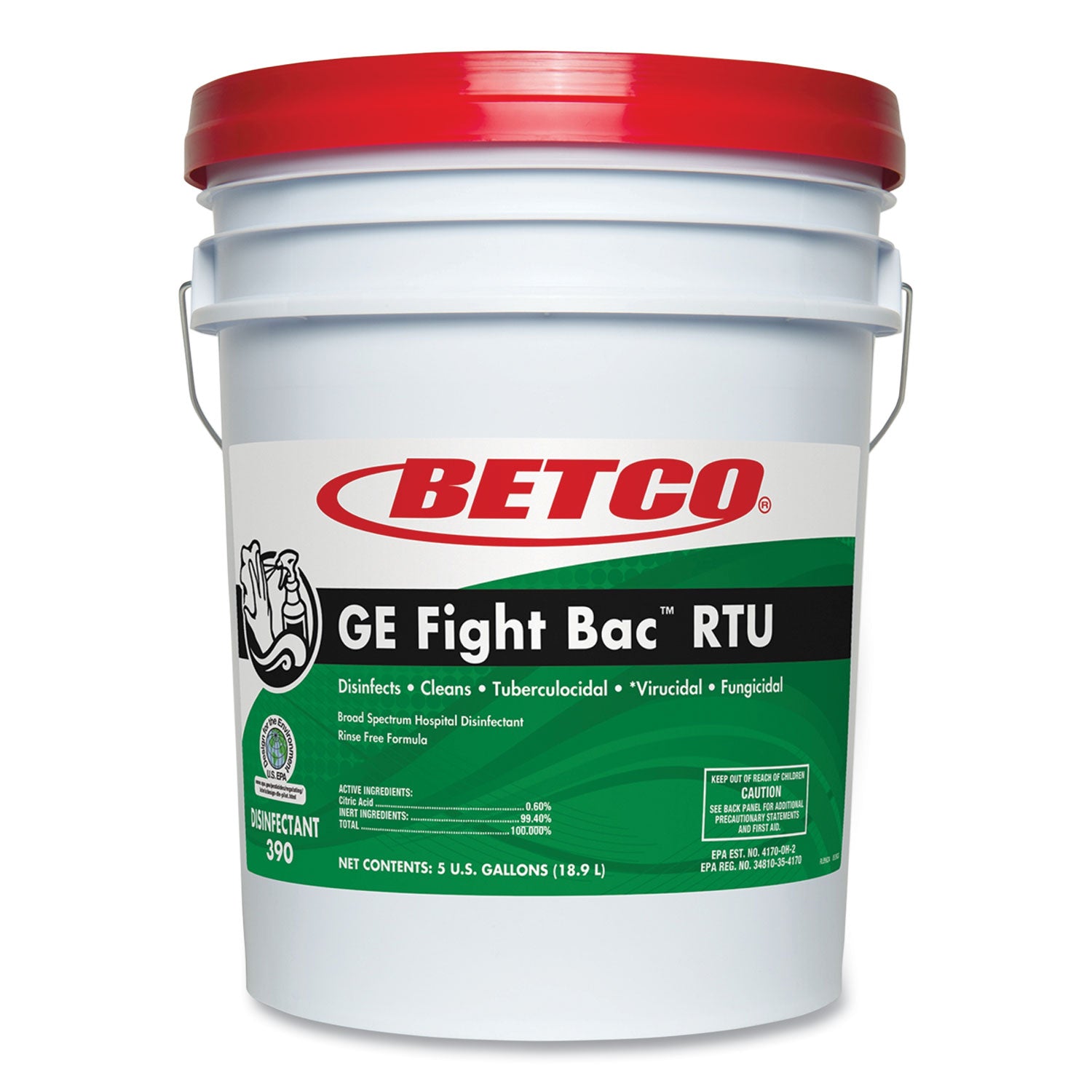fight-bac-rtu-disinfectant-fresh-scent-5-gal-pail_bet3900500 - 1