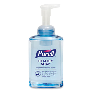 PURELL CRT HEALTHY SOAP High Performance Foam - 17.4 fl oz (514.6 mL) - Pump Bottle Dispenser - Dirt Remover, Kill Germs - Hand - Clear - 1 / Each