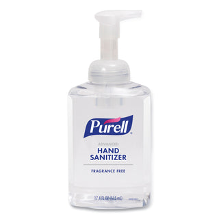 Gojo Hand Sanitizer Foam - 1.09 lb - Pump Bottle Dispenser - Kill Germs - Hand, Skin - Clear - Quick Drying, Fragrance-free - 4 / Carton