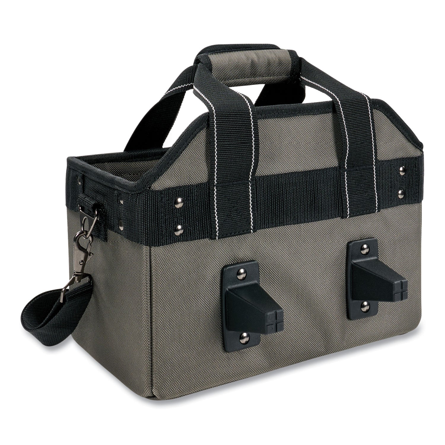 arsenal-5844-bucket-truck-tool-bag-w-tethering-attachment-points-8-compartments-13-x-75-x-75-gray-ships-in-1-3-bus-days_ego13742 - 5