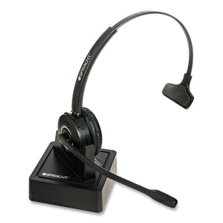 ZuM Maestro HS-2060 Monaural Over The Head Headset, Black