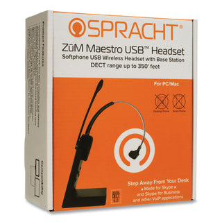 zum-maestro-usb-monaural-over-the-head-headset-black_spths3010 - 2