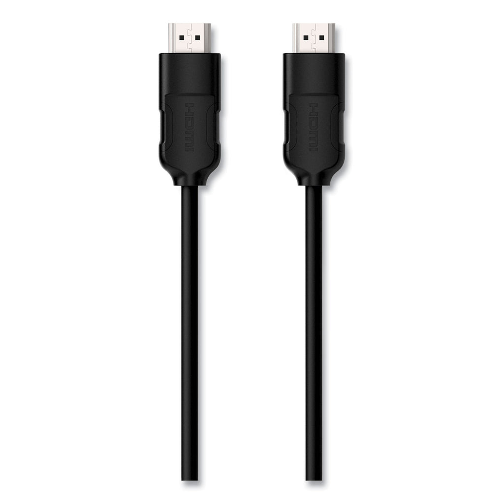 HDMI to HDMI Audio/Video Cable, 12 ft, Black - 