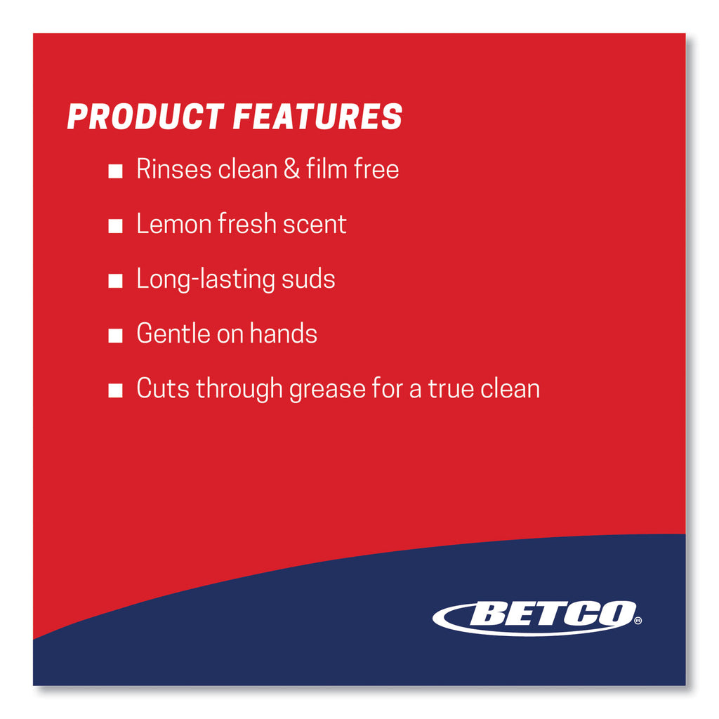 Betco Symplicity Citrusuds Pot/Pan Detergent - FASTDRAW 26 - Concentrate - 67.6 fl oz (2.1 quart) - Lemon Scent - 1 Each - Heavy Duty, Long Lasting, Spill Proof, Phosphate-free - Yellow