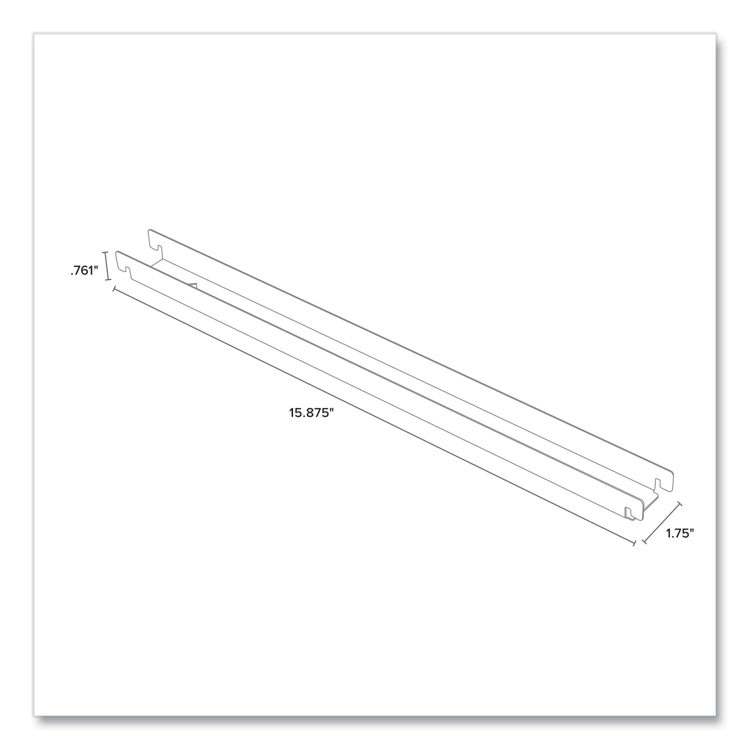 two-row-hangrails-for-alera-30-and-36-wide-lateral-files-aluminum-4-pack_alehlf3036 - 5