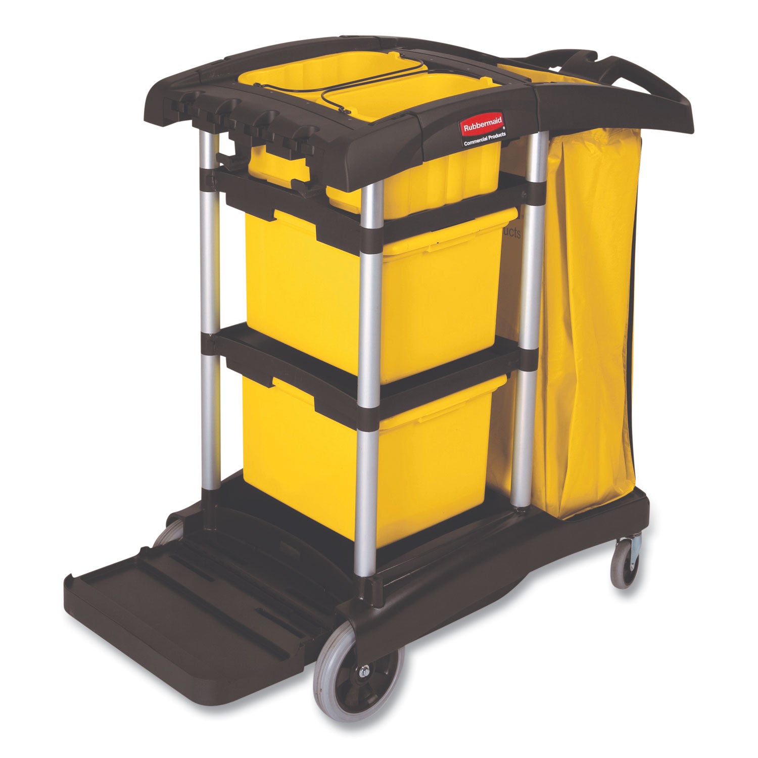 Rubbermaid Commercial 10-quart Sanitizing Caddy - 2.50 gal - 8" x 14" x 7.5" - Yellow - 1 Each