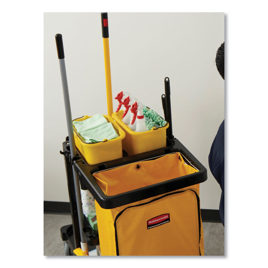 Rubbermaid Commercial 10-quart Sanitizing Caddy - 2.50 gal - 8" x 14" x 7.5" - Yellow - 1 Each