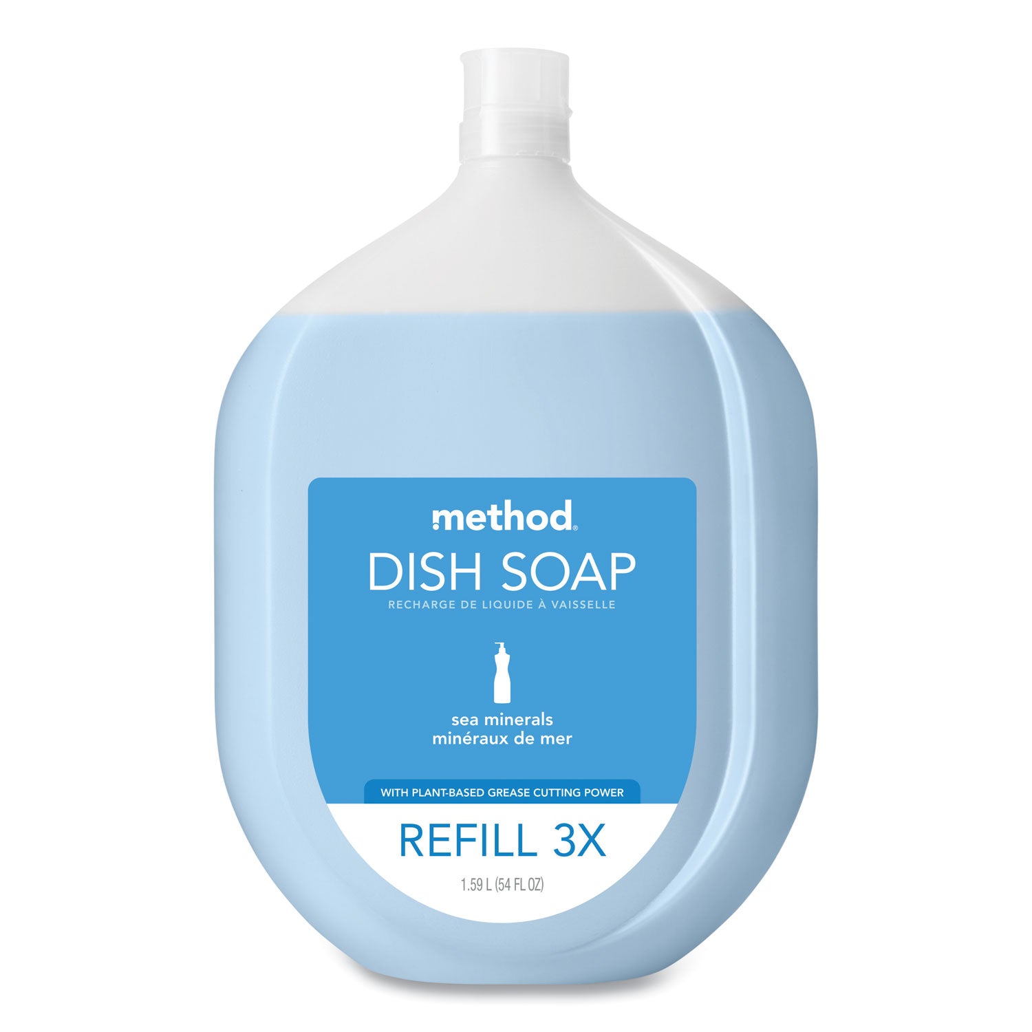 dish-soap-refill-tub-sea-minerals-scent-54-oz-tub-4-carton_mth328101 - 1