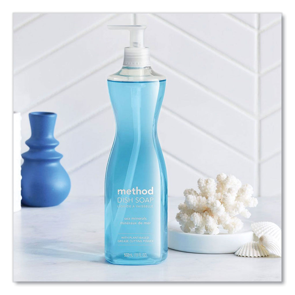 dish-soap-pump-hour-glass-bottle-shape-sea-minerals-scent-18-oz-pump-bottle-6-carton_mth318972 - 3