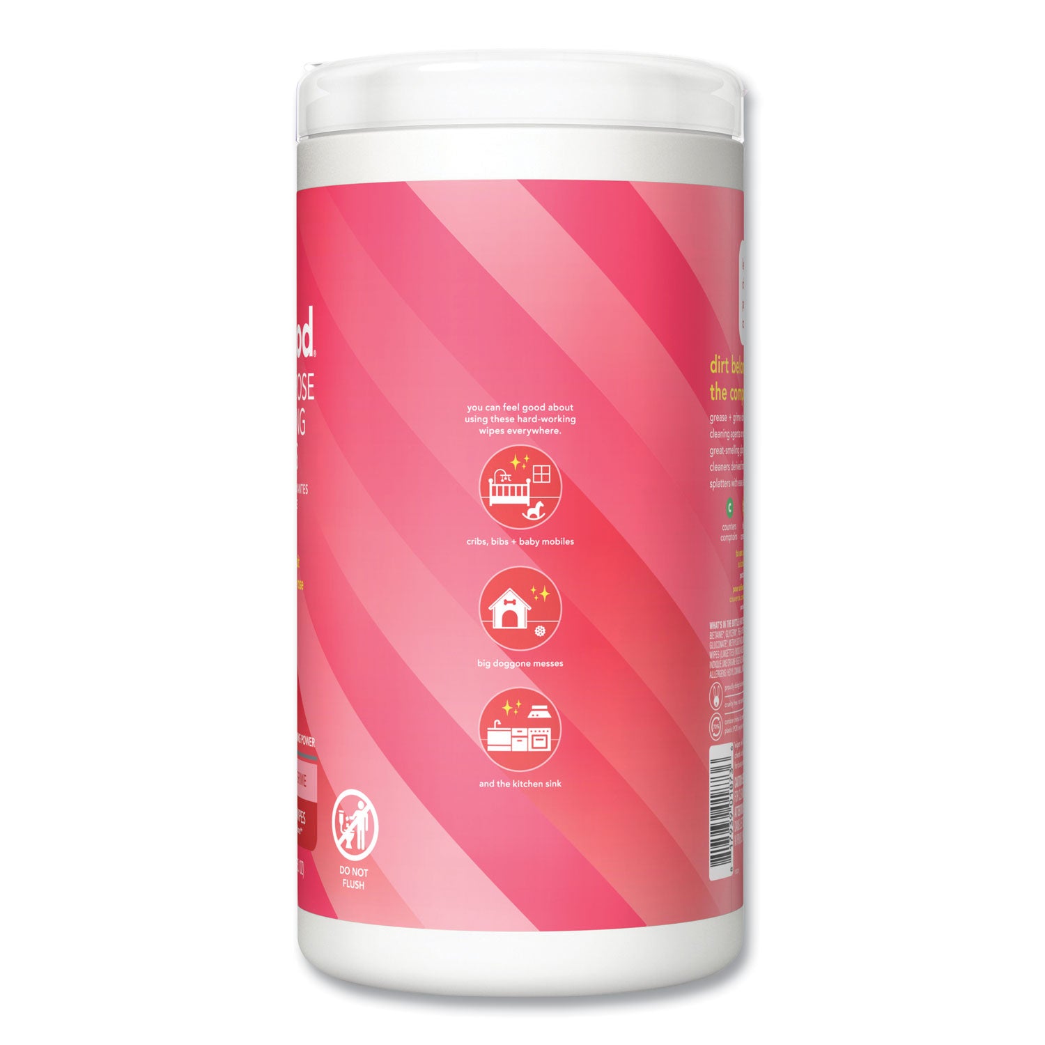all-purpose-cleaning-wipes-1-ply-pink-grapefruit-white-70-canister-6-carton_mth338527 - 3
