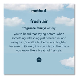 Laundry Detergent, Fresh Air Scent, 53.5 oz Bottle, 4/Carton