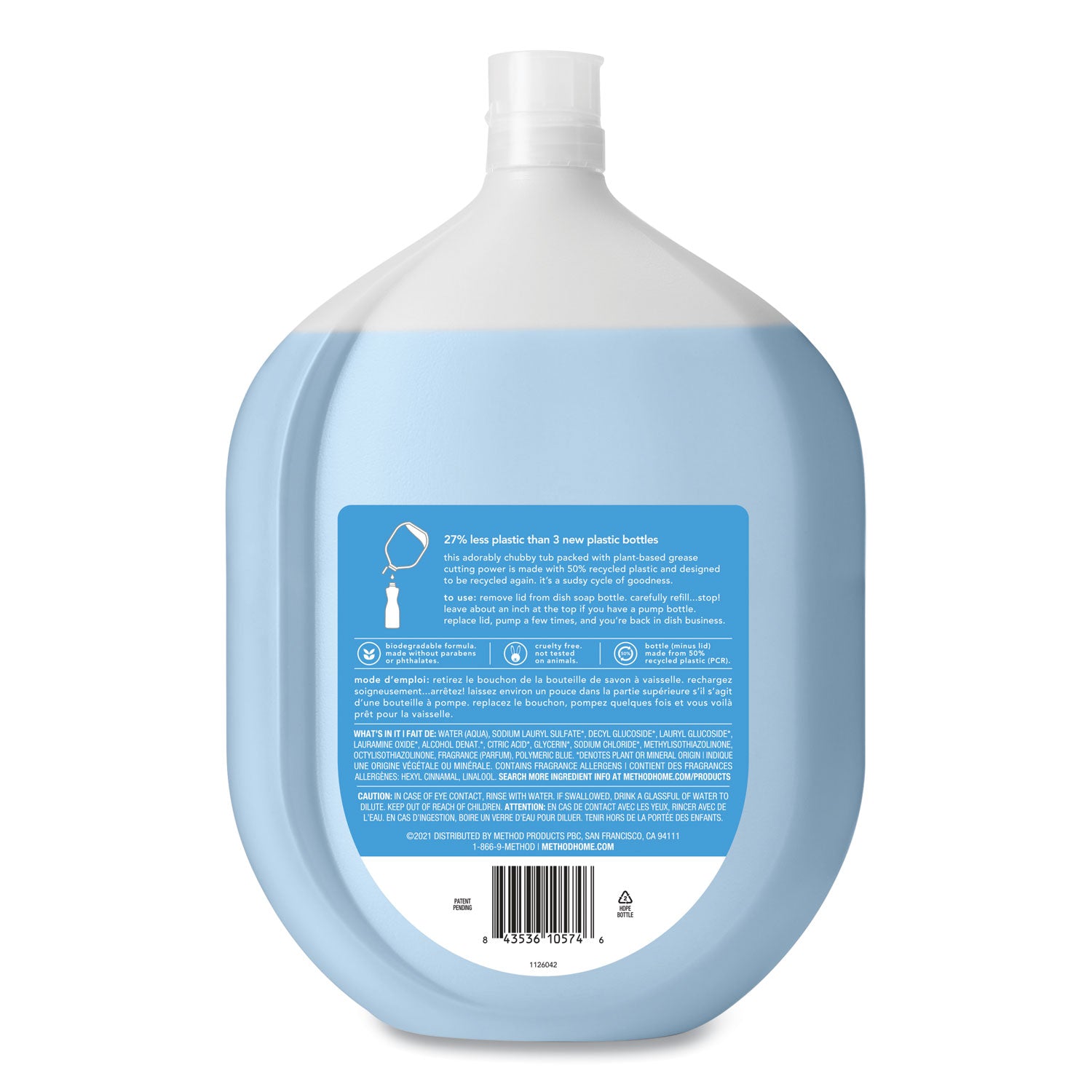 dish-soap-refill-tub-sea-minerals-scent-54-oz-tub_mth328101ea - 2