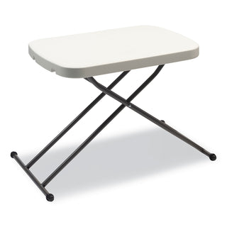 height-adjustable-personal-folding-table-rectangular-2663-x-255-x-25-to-36-white-top-dark-gray-legs_ale65604n - 3