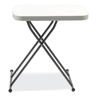 height-adjustable-personal-folding-table-rectangular-2663-x-255-x-25-to-36-white-top-dark-gray-legs_ale65604n - 5
