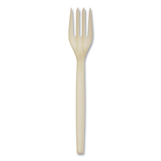 Eco-Products - Plant Starch Fork, Cream, 50/Pack, Sold as 1 PK - 1