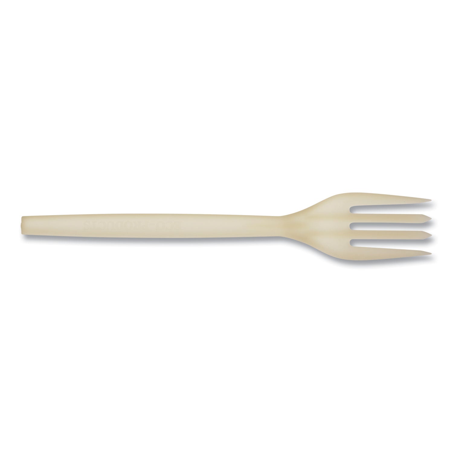 Eco-Products - Plant Starch Fork, Cream, 50/Pack, Sold as 1 PK - 2