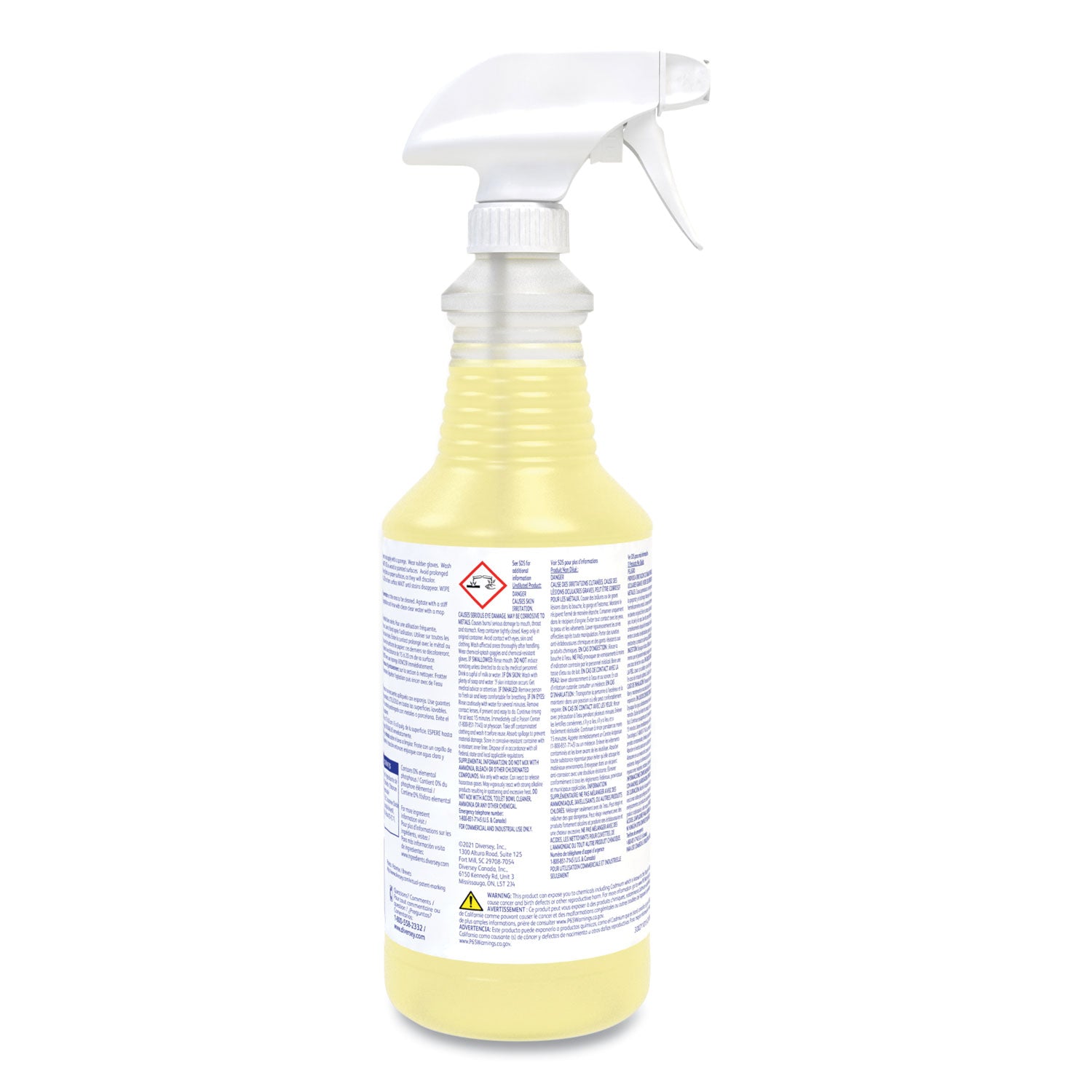 Crew Tile and Grout Rejuvenator, 32 oz Spray Bottle, 12/Carton