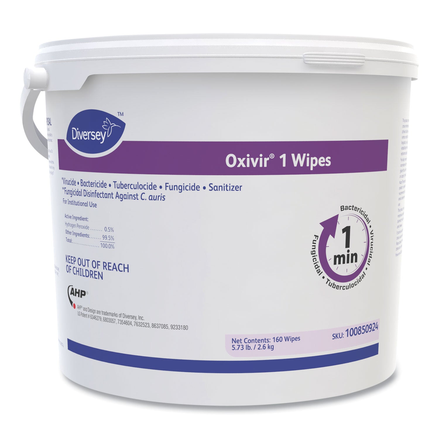 oxivir-1-wipes-1-ply-11-x-12-160-canister-4-canisters-carton_dvo100850924 - 1