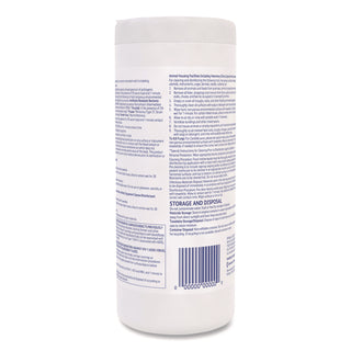 Oxivir 1 Wipes, 1-Ply, 7 x 8, 60/Canister, 12 Canisters/Carton