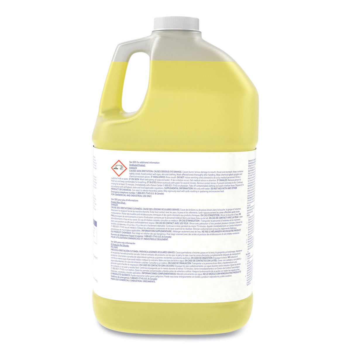 Suma Break-Up II D3.5 Heavy-Duty Foaming Grease-Release Cleaner, 128 oz Bottle, 4/Carton