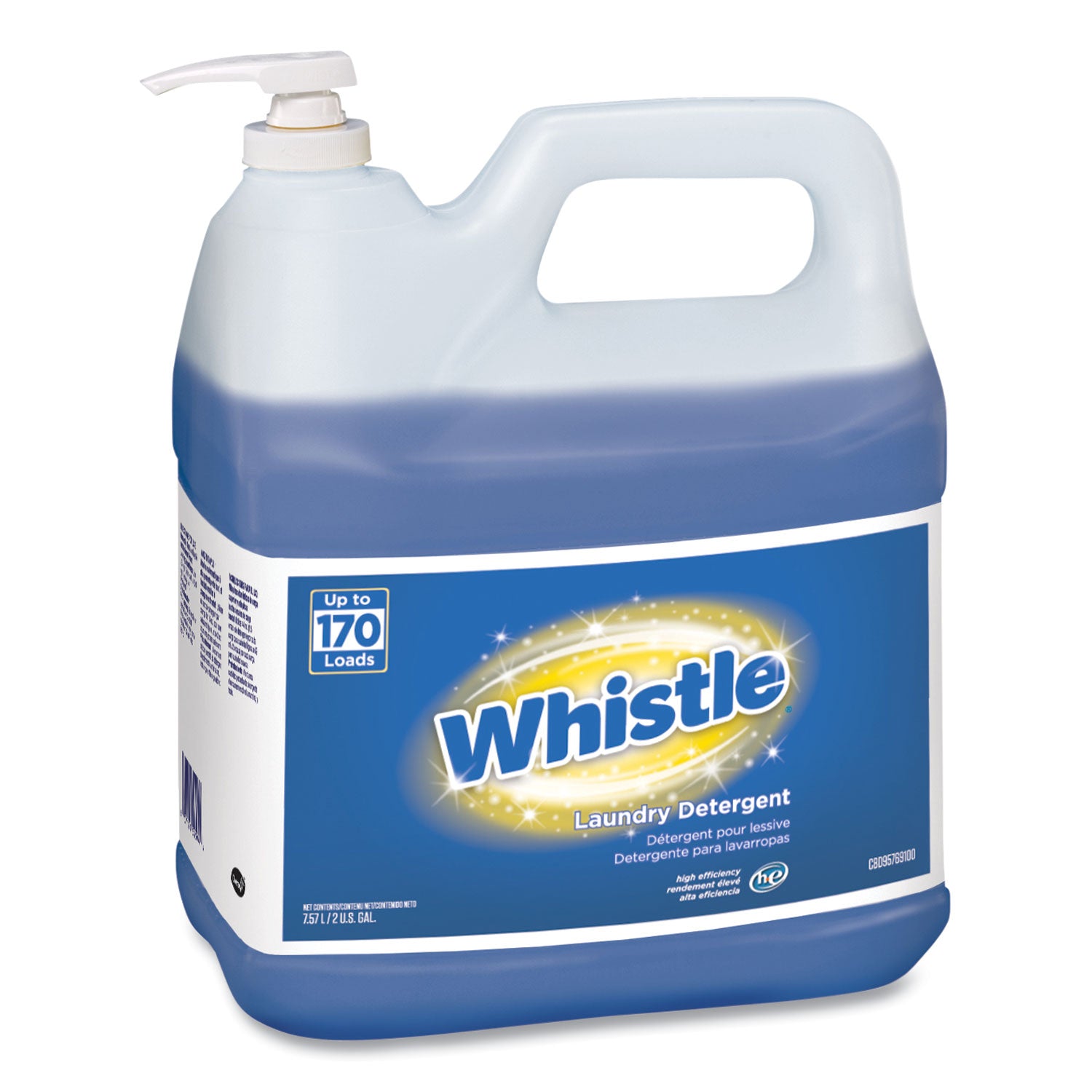 whistle-laundry-detergent-he-floral-2-gal-bottle-2-carton_dvocbd95769100 - 1