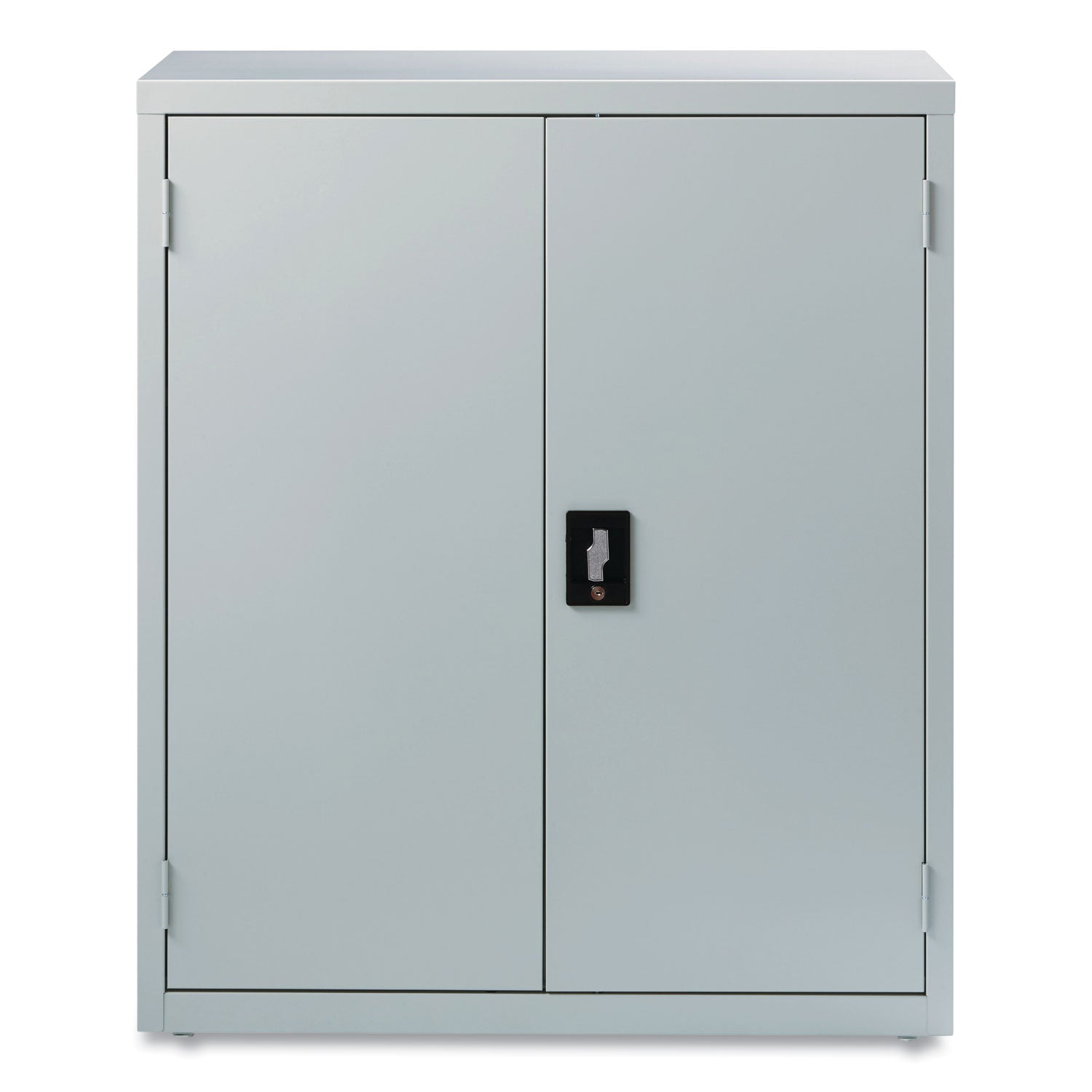 Fully Assembled Storage Cabinets, 3 Shelves, 36" x 18" x 42", Light Gray