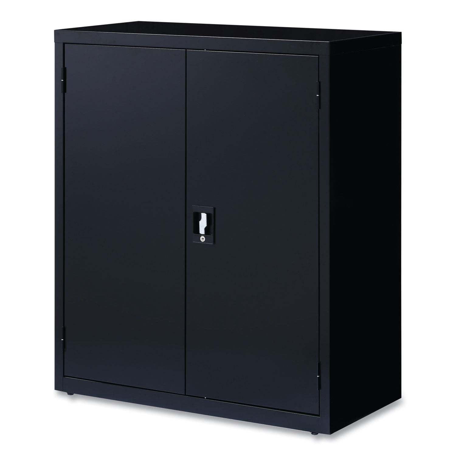 Fully Assembled Storage Cabinets, 3 Shelves, 36" x 18" x 42", Black