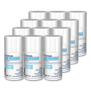 Metered Air Freshener Refill, Fresh Linen Scent Refill, 7 oz Aerosol Can, 12/Carton