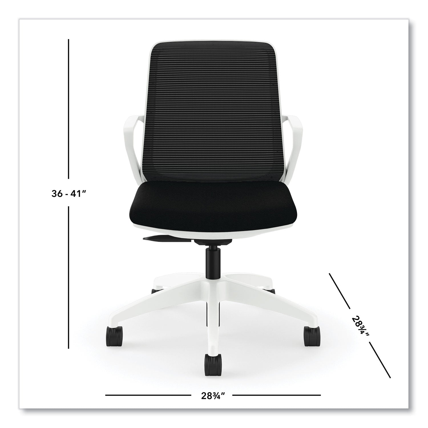 cliq-office-chair-supports-up-to-300-lb-17-to-22-seat-height-black-seat-back-white-base-ships-in-7-10-business-days_honclqimcu10dw - 2