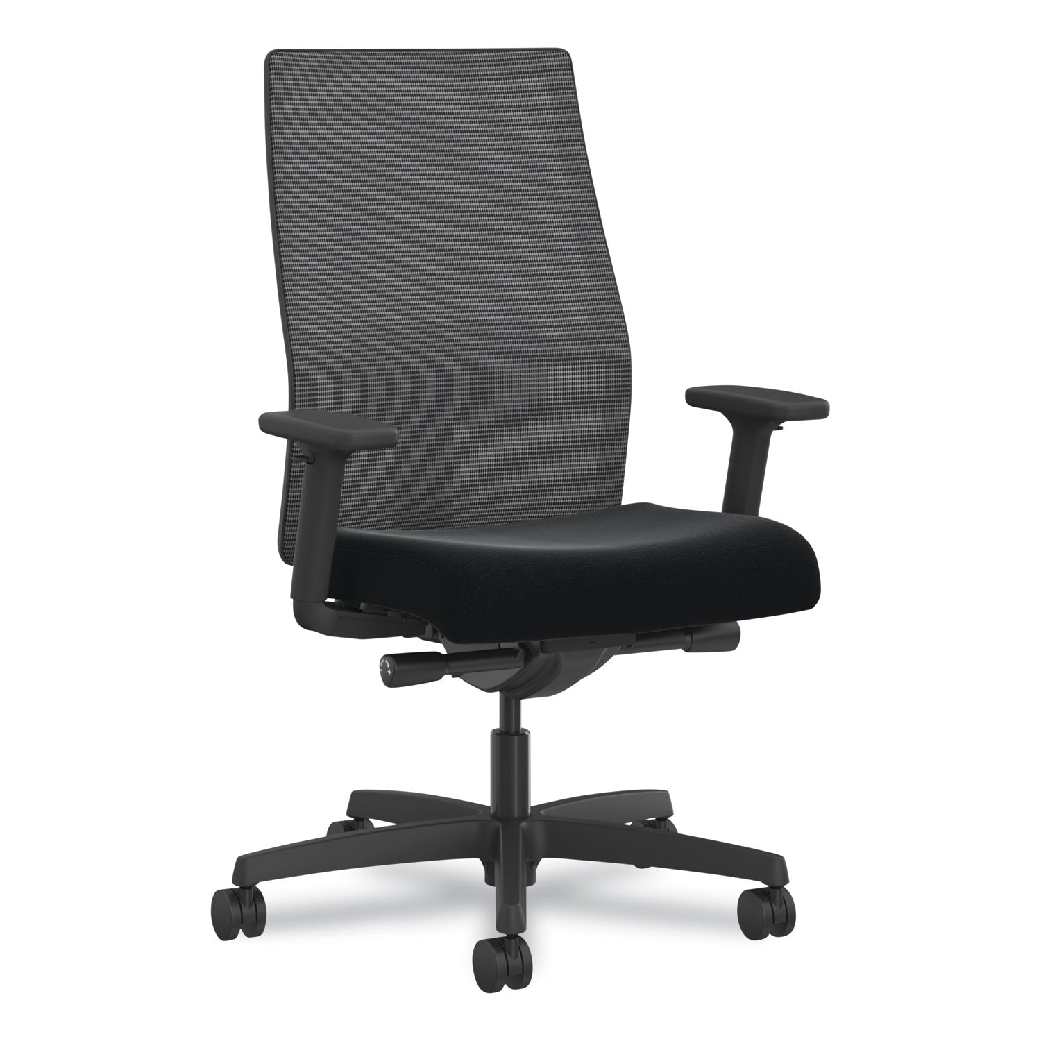 ignition-20-4-way-stretch-mid-back-mesh-task-chair-navy-blue-adjustable-lumbar-support-black-ships-in-7-10-business-days_honi2mm2amc10et - 1