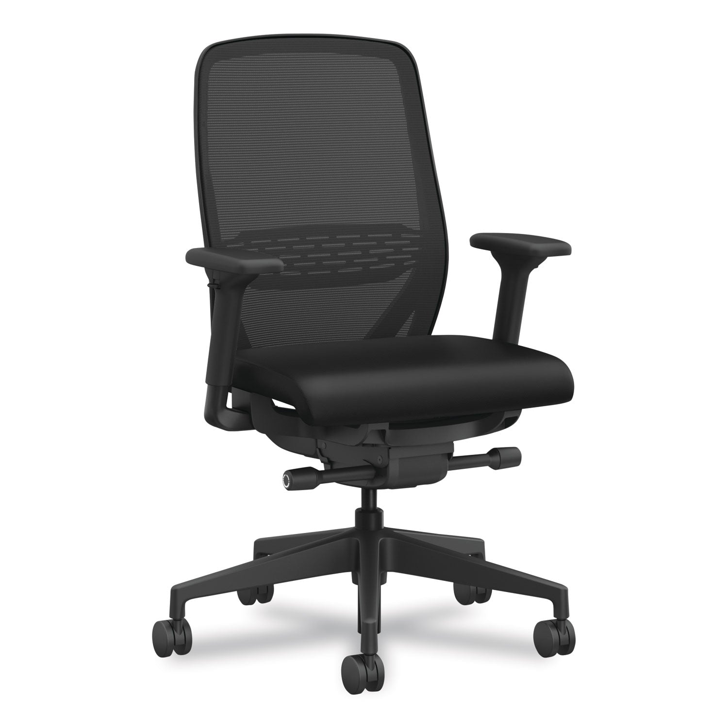 nucleus-series-recharge-task-chair-supports-up-to-300-lb-1663-to-2113-seat-height-black-ships-in-7-10-business-days_honnr12samu10bt - 1