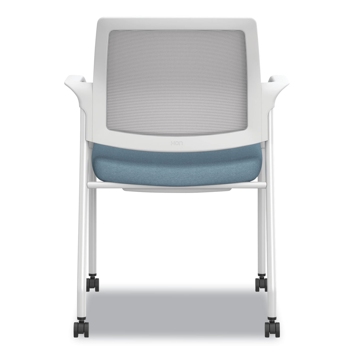 ignition-series-mesh-back-mobile-stacking-chair-fabric-seat-25-x-2175-x-335-carolina-fog-white-ships-in-7-10-bus-days_honi2s6fhfl21k7 - 3