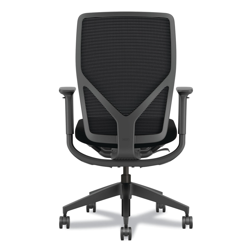 Flexion Mesh Back Task Chair, Supports Up to 300lb, 14.81" to 19.7" Seat Height, Black Seat/Back/Base